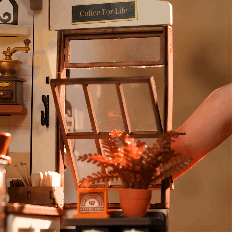 Slow Life Café Miniature House