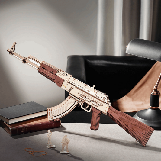 AK-47 Assault Rifle Toy Gun 3D Wooden Puzzle ROKR