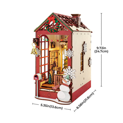 Rolife Christmas Indoor Scene DIY Book Nook Hyllinsats TGC07