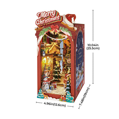 Rolife Christmas Street DIY Book Nook Hyllinsats TGC06