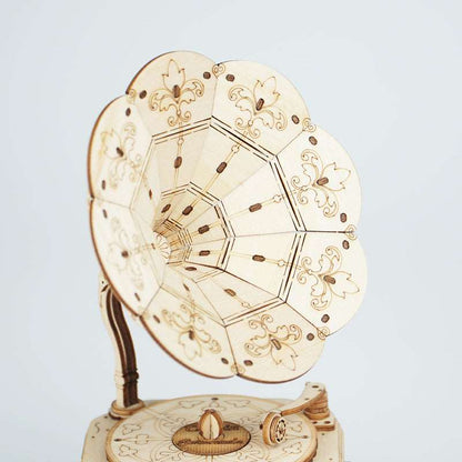 Gramophone Model 3D Wooden Puzzle