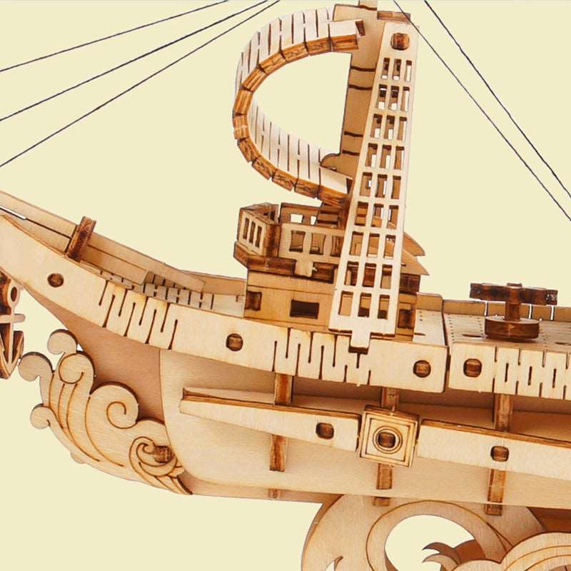 Sailling Ship Model 3D Wooden Puzzle