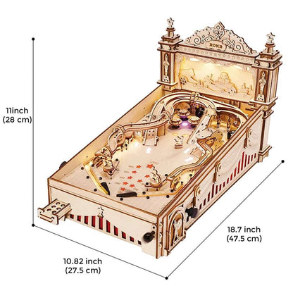 3D Pinball Machine 3D Wooden Puzzle