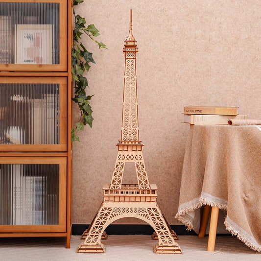 Rolife Eiffel Tower Plus 3D Träpussel TGC02