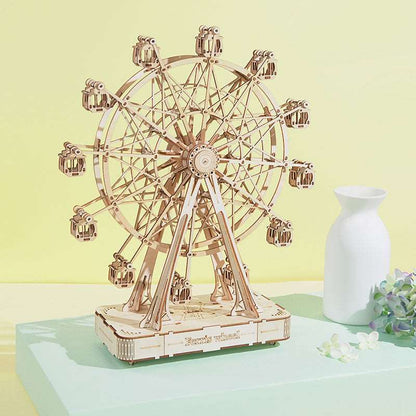 Ferris Wheel 3D Wooden Puzzle Music Box Rolife