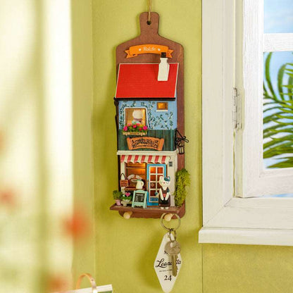 DIY Wall Hanging Miniature House Kit