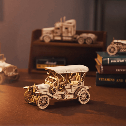 Vintage Car 3D Wooden Puzzle ROKR MC801