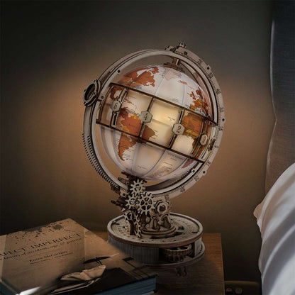 Luminous Globe 3D Wooden Puzzle