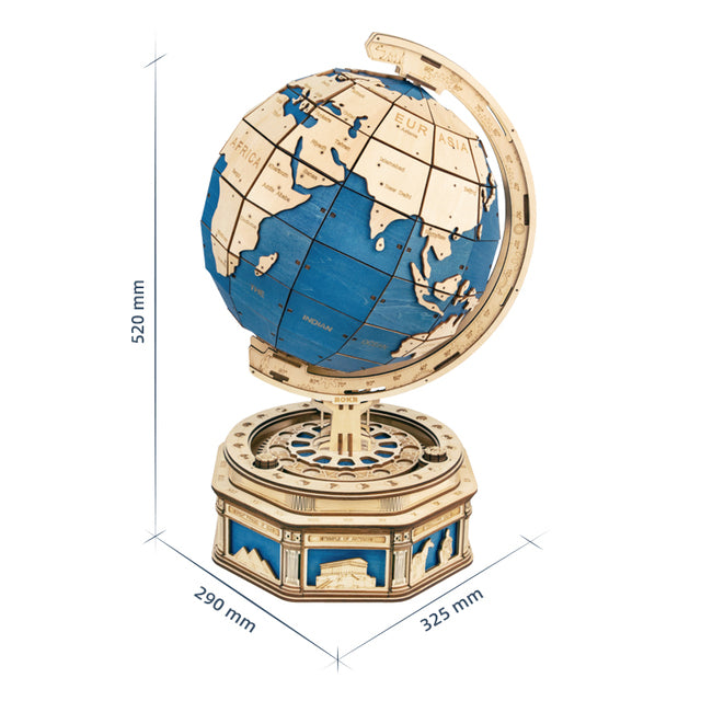 Globemodellen 3D träpussel