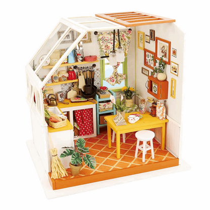 DIY Wooden Miniature Dollhouses