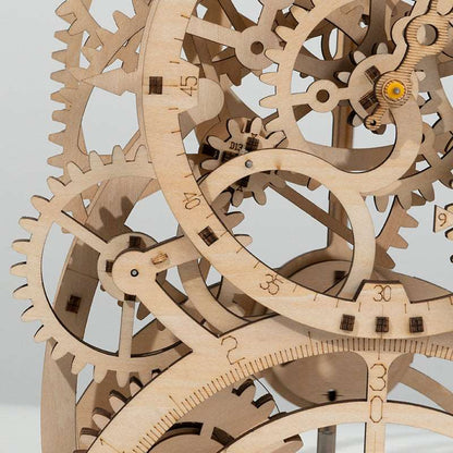 Pendulum Clock Mechanical Gears 3D Wooden Puzzle