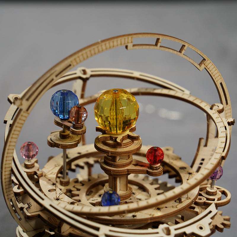 Starry Night Orrery Mechanical Music Box