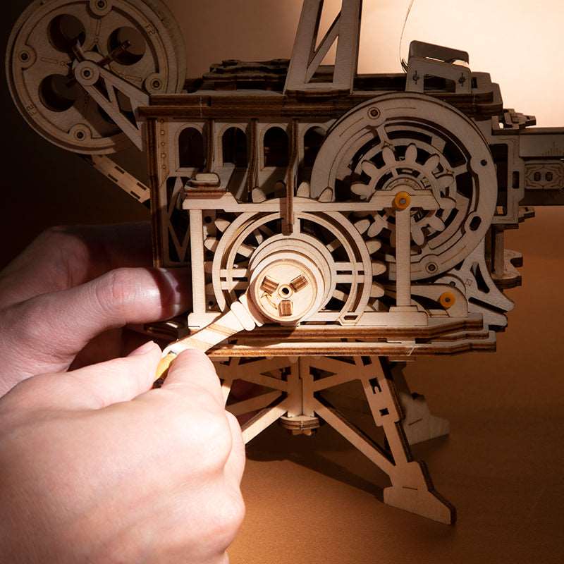 Vitascope Movie Projector 3D Wooden Puzzle