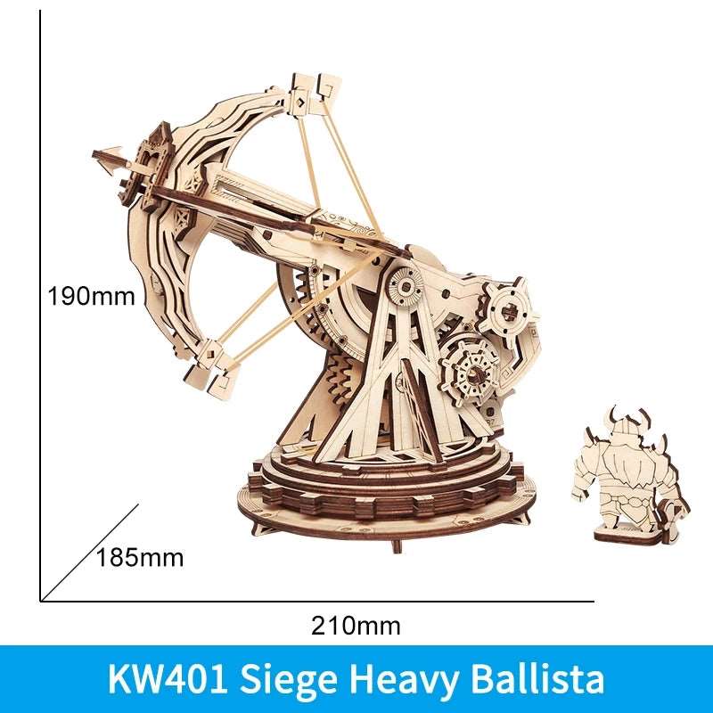 Heavy Siege Weapons 3D Wooden Puzzle