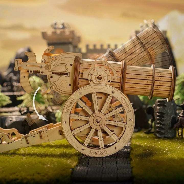 Heavy Siege Weapons 3D Wooden Puzzle