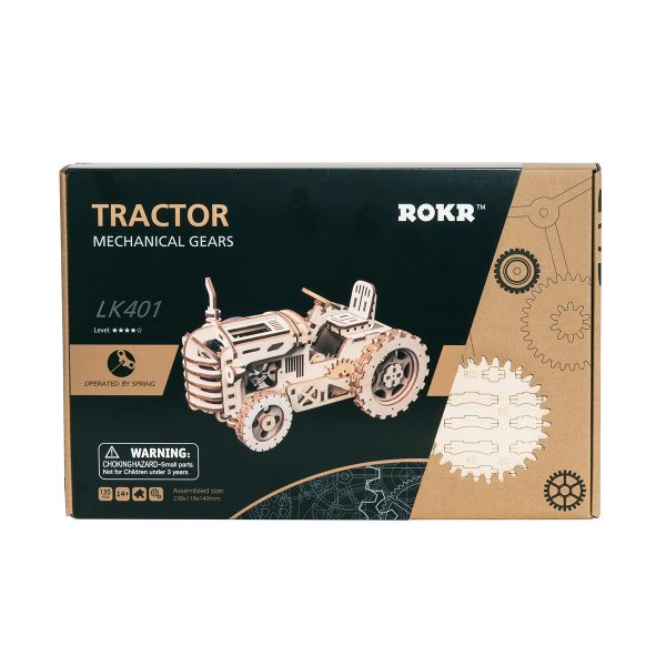 Traktor 3D träpussel