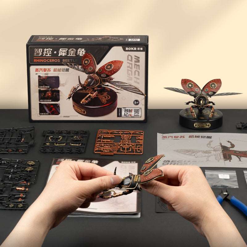 Rhinoceros Beetle Model DIY 3D Puzzle