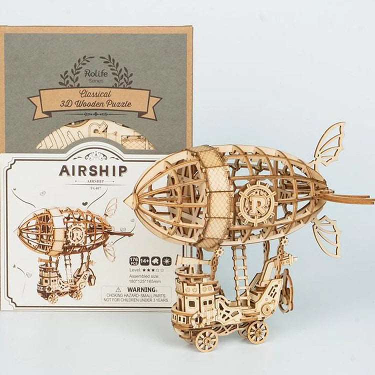 Airship Model 3D Wooden Puzzle ROKR