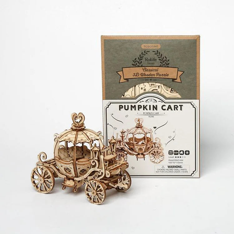 Rolife Pumpkin Carriage 3D träpussel