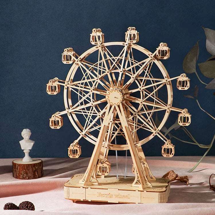 Ferris Wheel 3D Wooden Puzzle Music Box