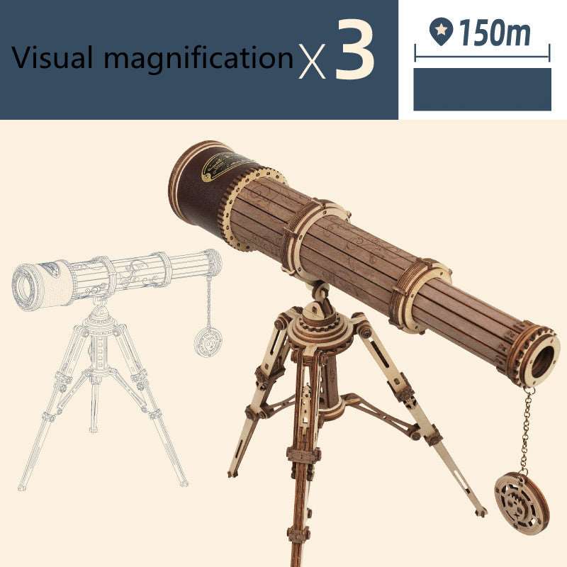 Telescope 3D Wooden Puzzle