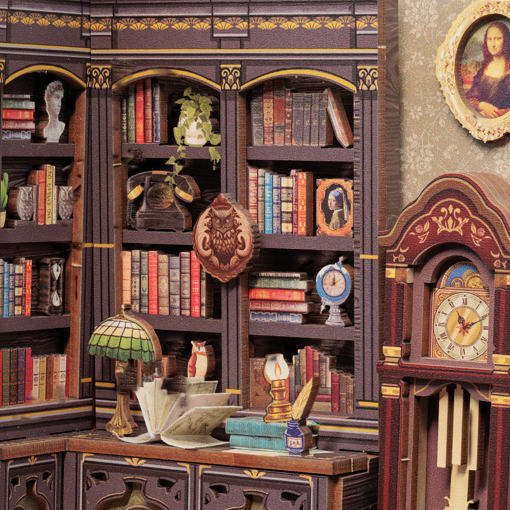 Owl Bookstore CUTEBEE DIY Book Nook Kit SD02
