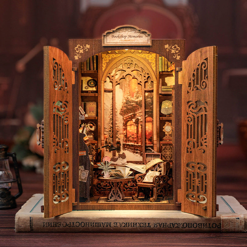Bookshop Memories | CUTEBEE DIY Book Nook Kit SD01