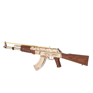 AK-47 Assault Rifle Toy Gun 3D-träpussel LQ901
