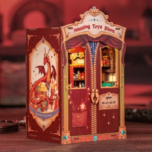 Book Nook | Amazing Toys Store | CUTEBEE DIY Book Nook Kit MF04