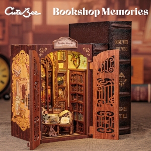 Book Nook | Bookshop Memories | CUTEBEE DIY Book Nook Kit SD01