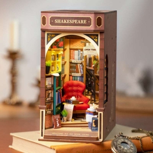 Book Nook | Bookstore DIY Book Nook Shelf Insert Kit TGB07