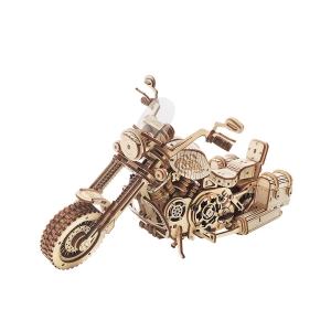 Cruiser Motorcycle LK504 3D 3D-träpussel