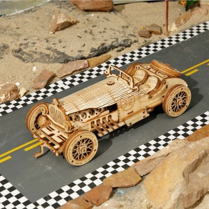 Grand Prix Car Scale Model 3D Wooden Puzzle MC401