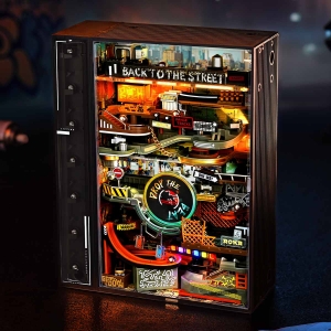 Hip-Hop Street Marble Run Mechanical 3D Puzzle MR03S