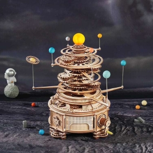 Mechanical Orrery 3D Wooden Puzzle ST001