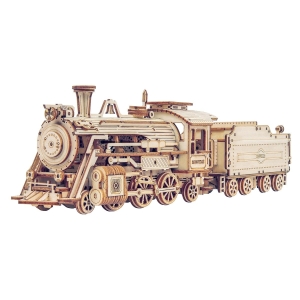Prime Steam Express Train 3D-träpussel MC501