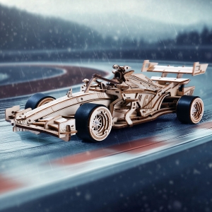 Racing Car 3D Wooden Puzzle LK505