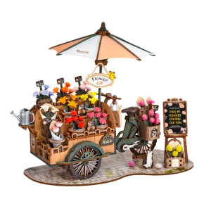 Rolife Blossom Cart 3D 3D-träpussel TGS03