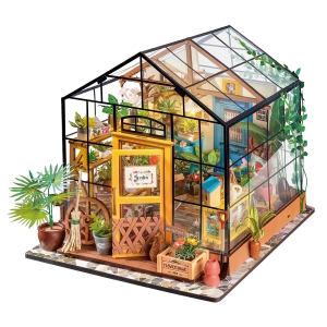 Rolife Cathy's Flower House DIY Miniatyrhus DG104