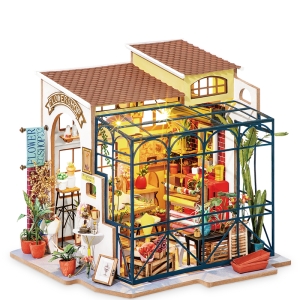 Rolife Emilys Blomsterbutik Miniatyrhus DG145