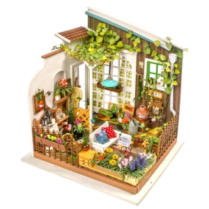 Rolife Miller's Garden DIY Miniatyrhus Kit DG108