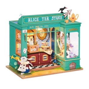 Rolife Miniatyrhus Kit - Alice's Tea Store DG156