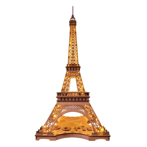 Rolife Night of the Eiffel Tower 3D 3D-träpussel TGL01