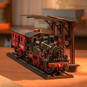 Rolife Steam Journey 3D Wooden Puzzle TGS01
