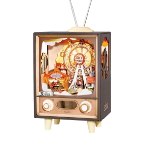 Rolife Sunset Carnival DIY Music Box 3D 3D-träpussel AMT01