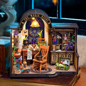 Miniatyrhus | Rolife The Magic Study DIY Miniature House DG166