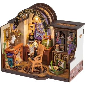 Rolife The Magic Study DIY Miniatyrhus DG166