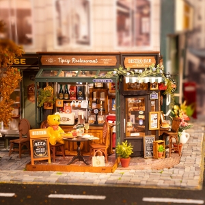 Miniatyrhus | ROLIFE Tipsy Restaurant DIY Miniature Kit DG167