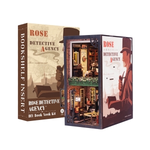 Rose Detective Agency | CUTEBEE DIY Book Nook Kit SZ02