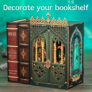 The Darkness Herbarium | CUTEBEE DIY Book Nook Kit MF02